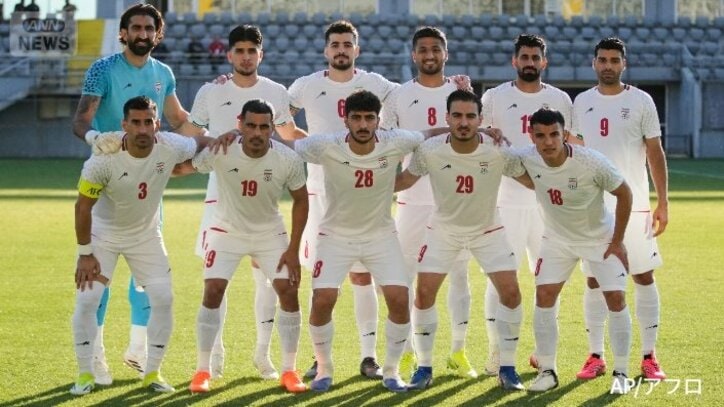 国際親善試合に臨むイラン代表 トルコ/5月29日