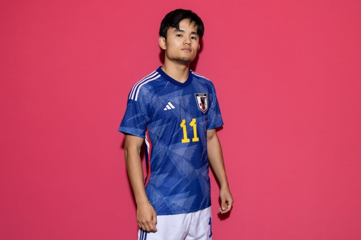 【最終値下】【久保建英】【カタールW杯着用】日本代表(2022) 久保建英選手 FIFAワールドカップカタール2022 大会後コメント