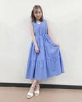 須田亜香里、爽やかなブルーのワンピース姿を公開しファン絶賛「色白で本当に可愛い」「ザ・清楚あかりん」