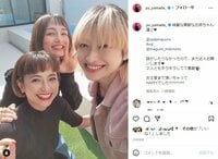 山田優、佐田真由美＆三喜本惠美との“美女3ショット”を公開 「まぶしいですぅ」「三姉妹みたい」と反響続々