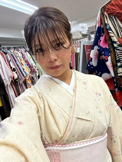 元あいのりメンバー「もしや…清潔感ない?!!」着物姿の自撮りショット公開 「今の髪型も好きですよ！」「色気があって可愛いと思うよ！」など反響