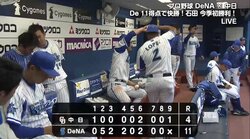 横浜DeNAロペス　3連勝に試合後のベンチでノリノリダンス　ファンから大反響