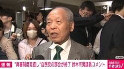 鈴木宗男氏「例えば正社員か非正規かと言われたらどっちがいい？」 再審法めぐり“検察の抗告”原則禁止ではなく全面禁止を本則に書くべきと主張