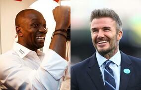 「一番海外サッカーみてた時期の選手」カタールW杯で再会したマケレレとベッカムの満面の笑みが反響「胸熱」