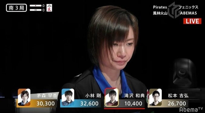 私、メンタル強いんで！茅森早香、前夜の箱ラスもどこ吹く風 涼しい顔で4勝目／麻雀・Mリーグ 1枚目