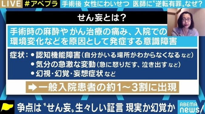 逆転有罪判決で再び注目の“せん妄”とは? フリーランス麻酔科医「変な夢を見る、酔っ払う時の経験によく似た状況」 3枚目