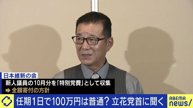 文書交通費100万円問題「寄付という発想は本当にやめて欲しい」 NHK党・立花党首が日本維新の会を批判するワケ 8枚目