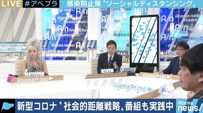 カンニング竹山「ドラマやバラエティはどうするのか」…報道番組が“ソーシャル・ディスタンシング““NO!3密”を試してみた 6枚目