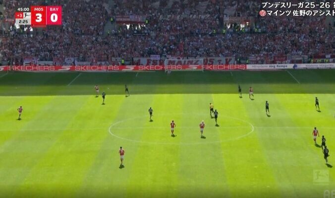 ワケわからん！ 佐野海舟、美しすぎる“ダイレクトループパス”炸裂「エグすぎる」「すげえな」衝撃の“高精度パス”にファン騒然「完全覚醒したな」 5枚目