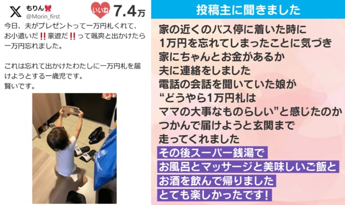 投稿主への取材