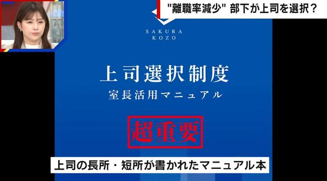 上司選択制度 室長活用マニュアル