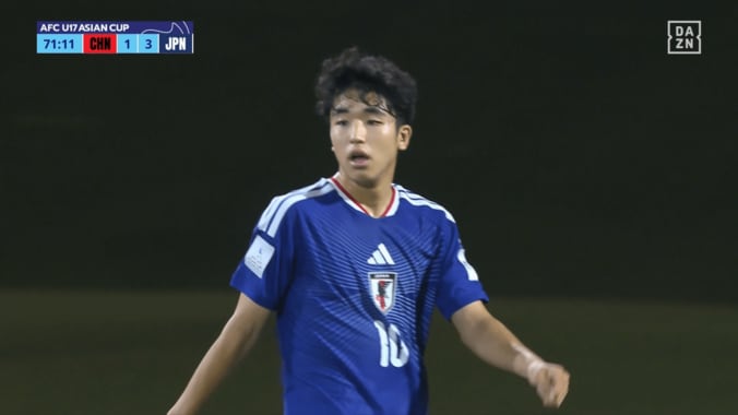 U-17アジアカップで別格の輝きを放った北原槙