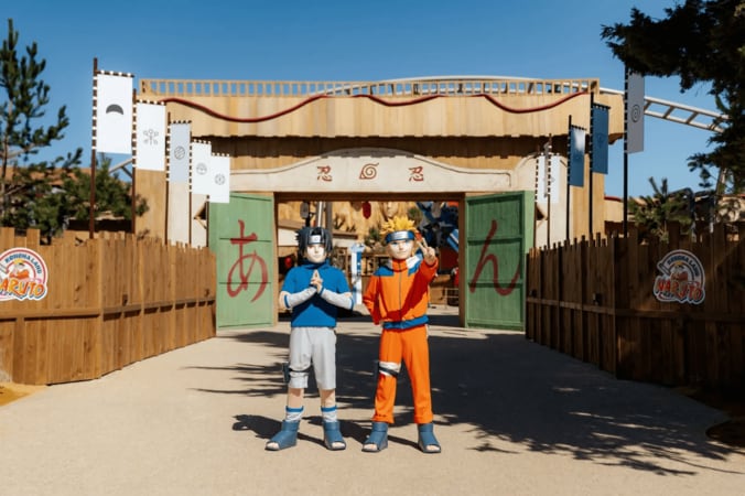 『NARUTO–ナルト–』の世界観を再現したテーマエリアが南フランスに誕生、オープニングセレモニー開催 2枚目