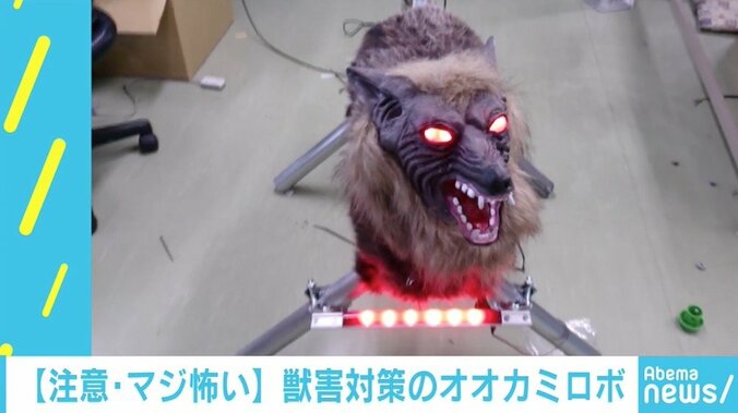 害獣対策ロボットが「怖すぎる」と話題、切り札に“人の声”も 1枚目