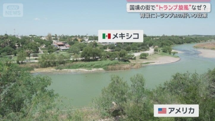 国境を分ける川