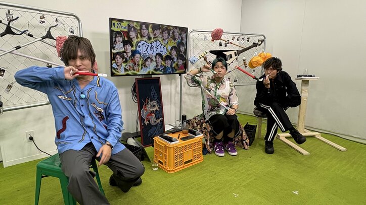 岡本信彦の椅子が本番中に壊れた！？大ハプニング発生で森久保祥太郎・福西勝也の反応は？　1枚目