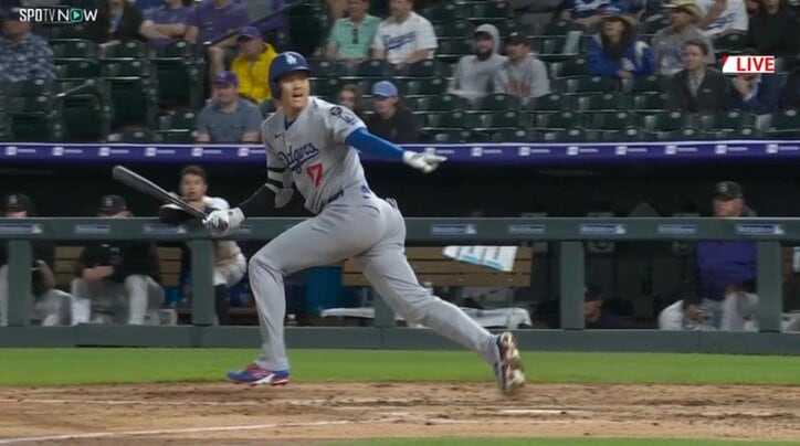 【映像】大谷、打席で“今季初”まさかのプレーに絶叫