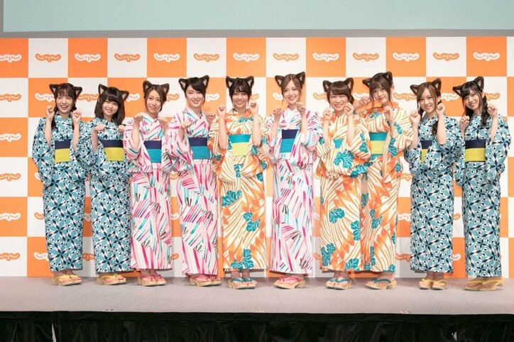 西野七瀬、猫との共演に「いっしょに寝たくなりました」 乃木坂46が猫耳でダンスを披露