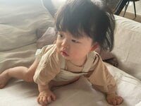 桃『我が子の笑顔で泣ける…』