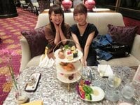 桃『ののちゃんの元バイト先でセレブ気分』