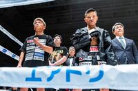 【映像】無敗の弟は2ラウンド衝撃KO勝利