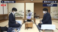 第79期 順位戦 B級2組 第3回戦 藤井聡太棋聖 対 鈴木大介九段