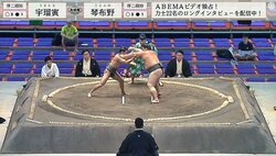 体重61キロ“最軽量力士”「軽い、けど、しぶとい」勝ち越し決め衝撃「ふっ飛ばされてから持ち直したやんけ」