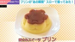 プリンをスロー撮影してみたら→待っていた“悲しい結末” 「残念すぎるw」「打ちのめされたプリン」と反響