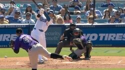 大谷翔平の打球が「グローブをかする前に抜けた」 GG賞の「名手も取れず」170キロ“弾丸”安打にネット騒然