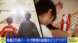 高すぎるご祝儀3万円に謎のドレスコード“主役側”もタスク多すぎ？結婚式「しない」夫婦が半数以上に…「式の代わりに花火大会」も？