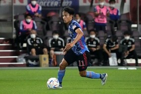 待望の日本代表初ゴール！　久保建英「このまま一生入んないんじゃないかなと思った時も…」