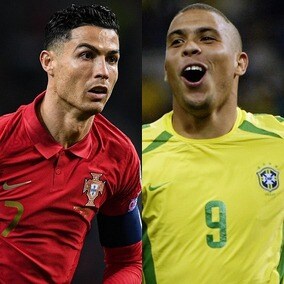 新旧ロナウド、ペレ、Jでプレーする小さな天才も！英誌が各背番号を象徴する選手を選出！14番はどうしても１人に絞れず…