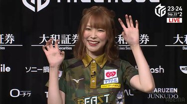 攻めて暴れて最後に“がおー！”やっとシーズン初披露、菅原千瑛 魅惑の