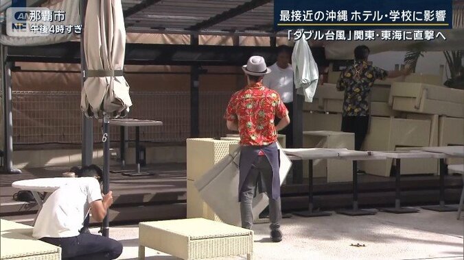 ホテルの備え