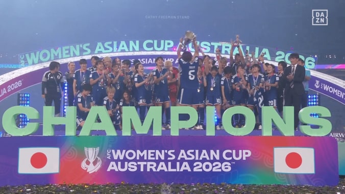 なでしこジャパンの“優勝コント”でまさかの事態！？「のりさんに教えてあげて（笑）」“森脇芸”に「新喜劇きた」「W杯でもやって」【女子アジア杯】 5枚目