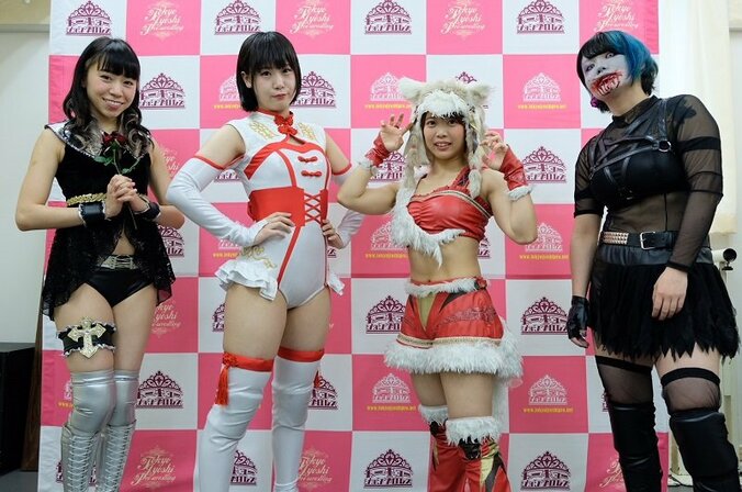 ドラゴン、大怪獣、ゾンビ、シスターがひしめく異常事態！東京女子プロレス「プリンセスカップ」 1枚目