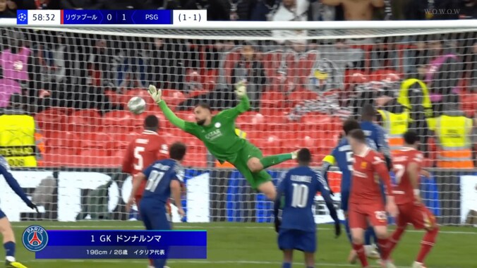嘘だろ…最強GKドンナルンマの“人間やめてるセーブ”にファン驚愕！「それ止めんのおかしいだろ」「どうなってんのよ…」至近距離弾を弾いた衝撃の瞬間 2枚目
