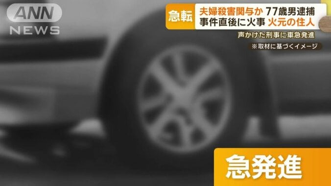 男は車を急発進させ、警察官に衝突させようとした