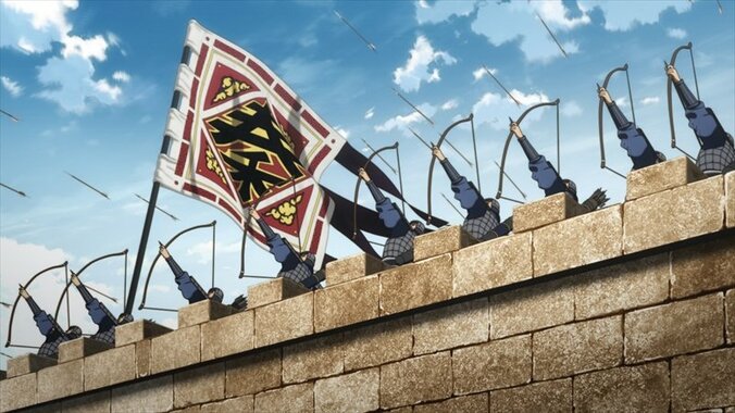 アニメ「キングダム」咸陽を目指し、渭水を渡る飛信隊だが…4期18話先行カット・あらすじ公開 6枚目