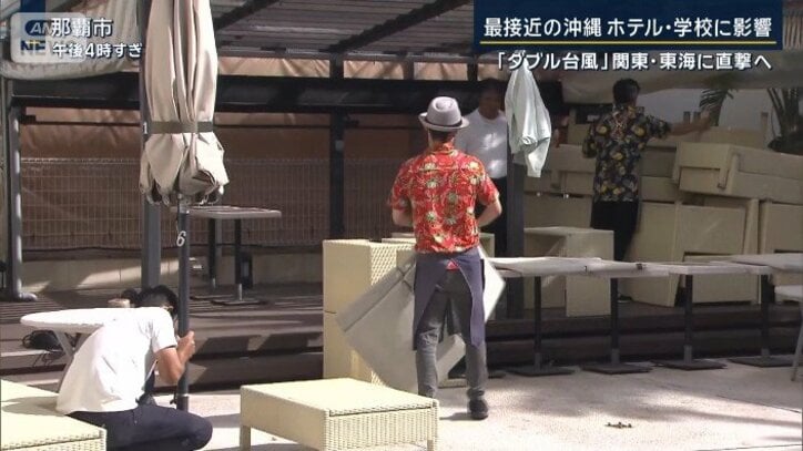 ホテルの備え