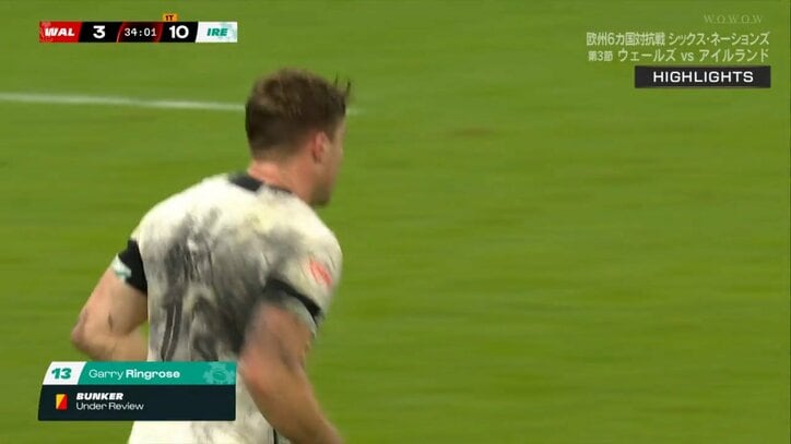 退場になったリングローズ