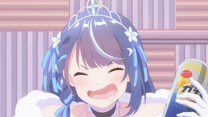 【写真・画像】新アニメ『VTuberなんだが配信切り忘れたら伝説になってた』酒好き・女好き・下ネタ好きな素の姿を全世界に配信…！第1話あらすじ＆先行カット公開　5枚目