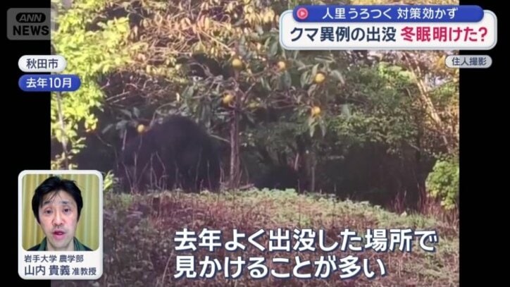 実のなっていない果樹園に、なぜ？