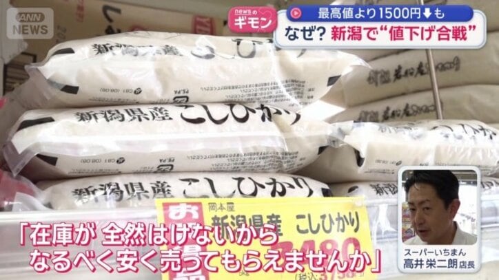 卸売業者と農家、それぞれが値下げ