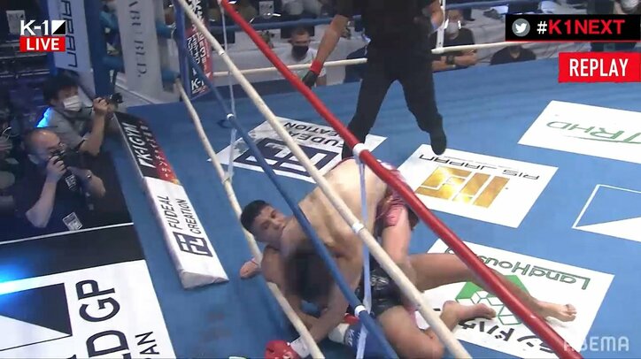 突然の失神KOに「何が起きた？」視聴者騒然 珍しいKO決着に魔裟斗も困惑「ちょっとわからなかった」