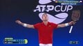 最年長エース、バウティスタ アグートが旬のフルカチュを破る スペインが決勝へ進出/ATPカップ