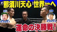で、那須川天心の決勝戦はどうだった？