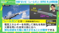 防衛“切り札”「レールガン」世界初 洋上射撃試験