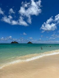 キャシー中島『ラニカイビーチからカイルアへ』