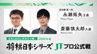 2020年度「将棋日本シリーズ」準決勝第一局 永瀬拓矢王座 対 斎藤慎太郎八段